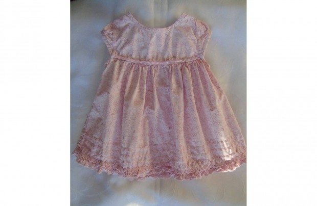 R�zsasz�n mint�s 100% pamut babaruha 0-3 h�napos bab�kra