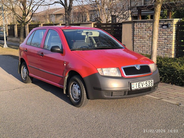 Rozsdamentes Skoda Fabia 1.4 light vals 98.000 km-el