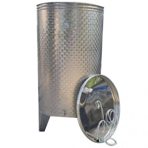 Rozsdamentes acl - inox - bor trol tartly szfedeles 1.000 liter