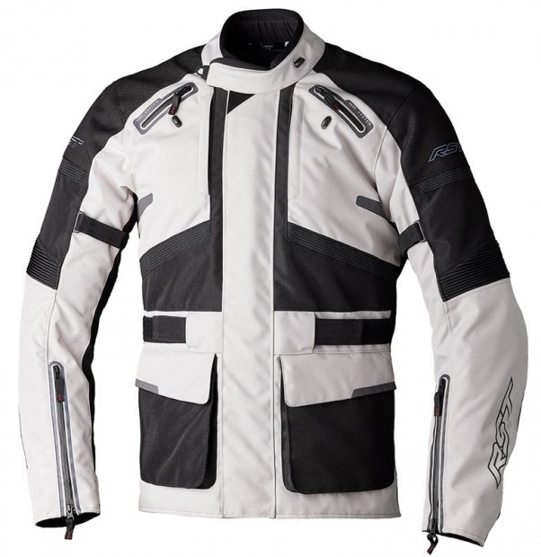Rst endurance ce textil dzseki - ezst/fekete