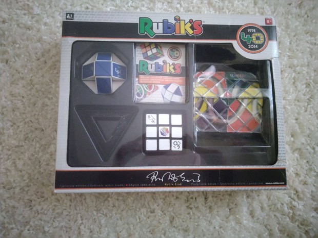 Rubik kocka 40 ves jubileumi kiads