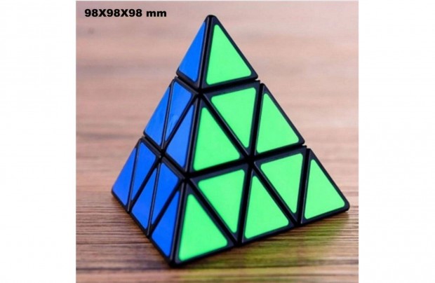 Rubik pyramid 3x3 gyors méret 98*98*98 mm 3000 Ft