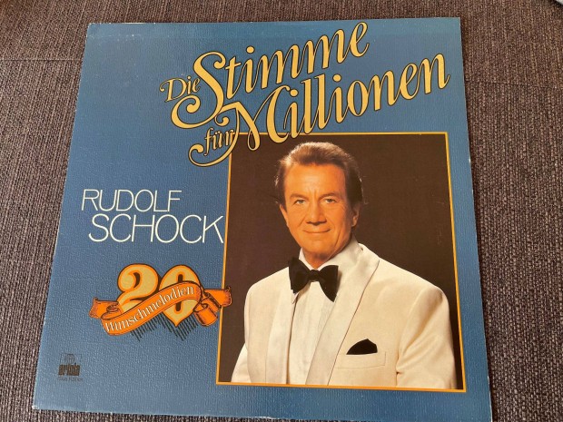 Rudolf Schock: Die Stimme Fr Millionen bakelit, vinyl, LP