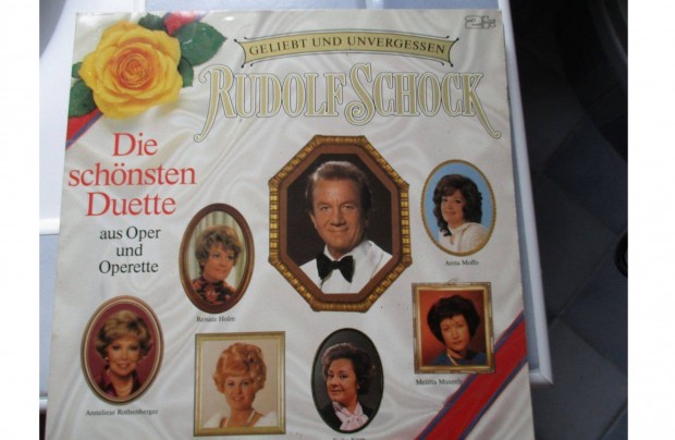 Rudolf Schock dupla bakelit hanglemez album elad
