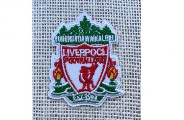 Ruhra vasalhat folt rvasal felvarr cmer logo Liverpool 60x45mm