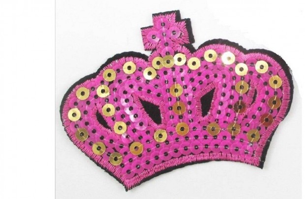 Ruhra vasalhat folt rvasal felvarr flitteres pink korona 84x56mm