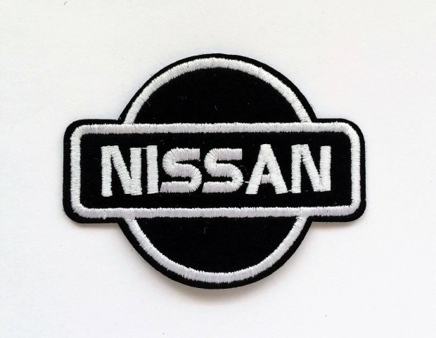 Ruhra vasalhat folt rvasal felvarr logo log Nissan 85x65mm