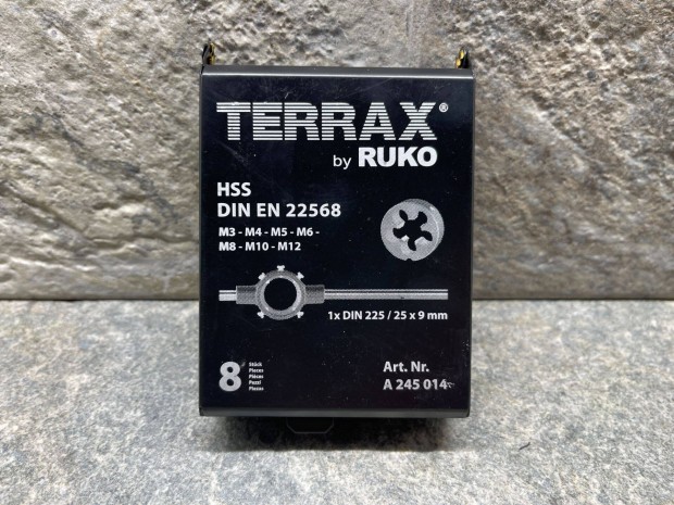 Ruko Terrax A245014 8 rszes Menetmetsz kszlet