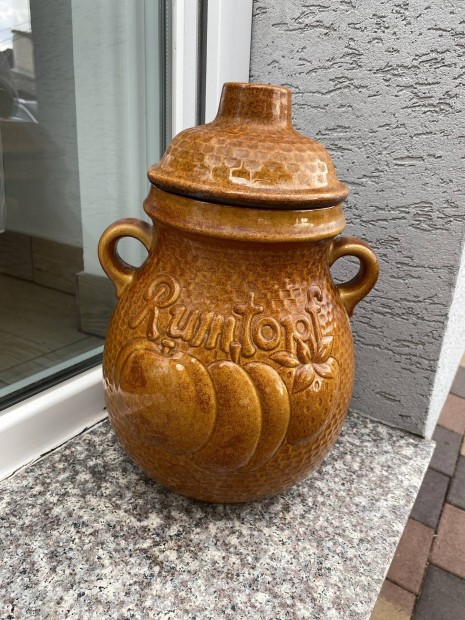 Rumtopf kerámia edény