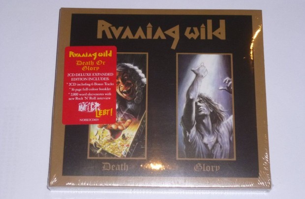 Running Wild - Death Or Glory 2 X CD Deluxe Edition,