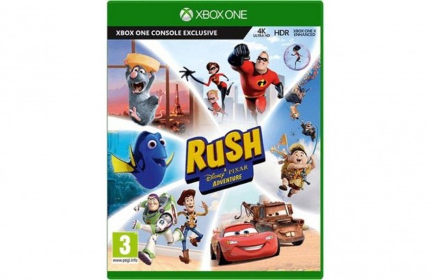 Rush: A Disney Pixar Adventure - Xbox One jtk, hasznlt