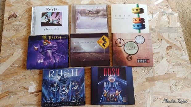 Rush koncert cd lemezek