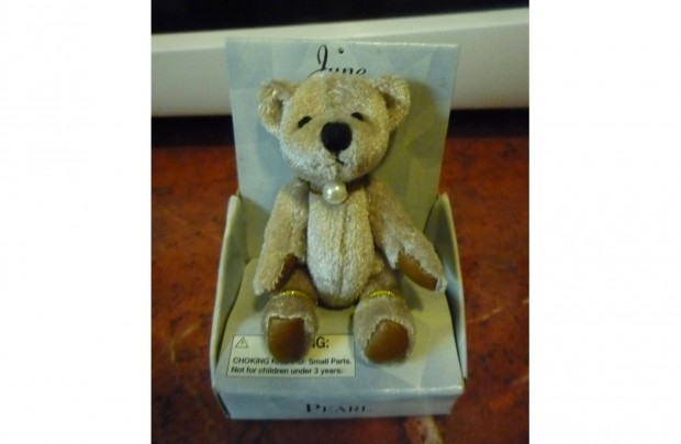 Russ Berrie Miniatr Teddy Bear igazgnggyel 2000