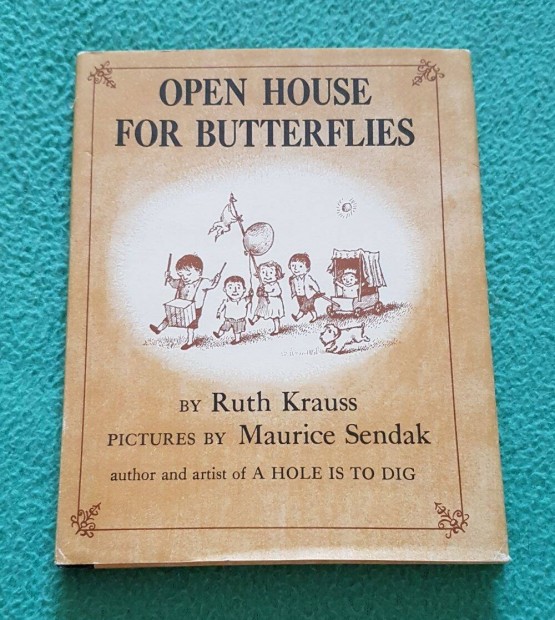 Ruth Krauss - Open House for Butterflies meseknyv (angol nyelv)