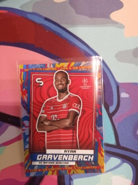 Ryan Gravenberch Superstars Fire & Ice Limited focis krtya Bayern