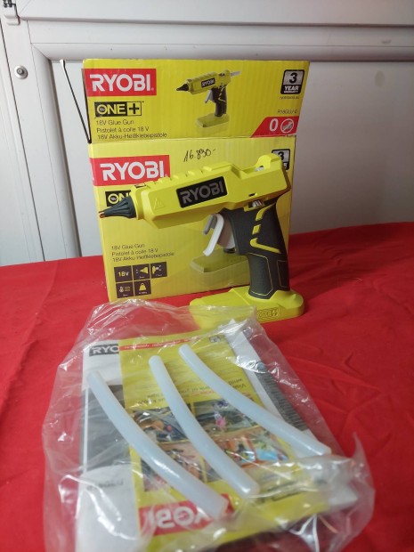 Ryobi 18v ragaszto kinyom 