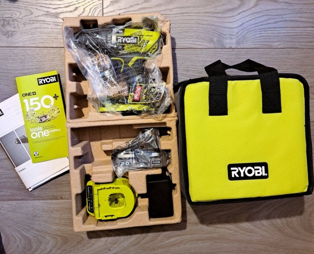 Ryobi R18DD3 akkus fr-csavaroz szett