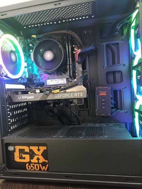 Rysen 5 3600 , 3060 12Gb , 32Gb Ram , 1Tb SSD Gamer Pc - beszámítás