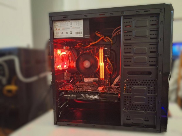 Ryzen 5 2600X / Gtx 1060 / 16GB RGB RAM - Gamer PC