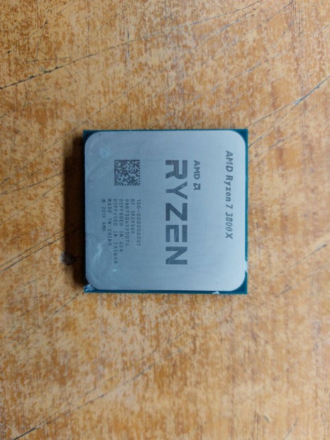 Ryzen 7 3800x 8/16 magos CPU kirusts!
