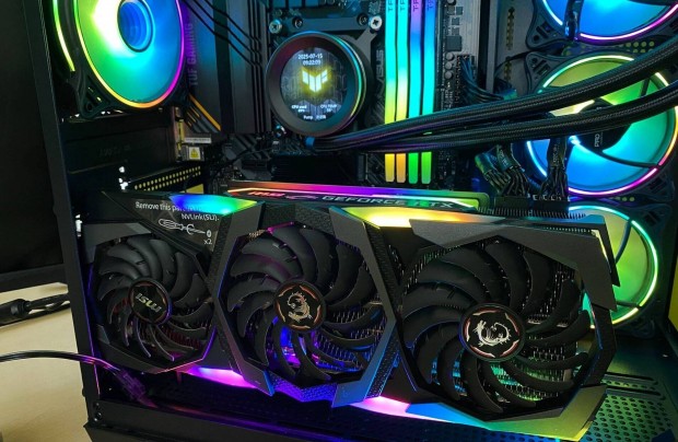 Ryzen Gamer PC 2080 Super videókártyával