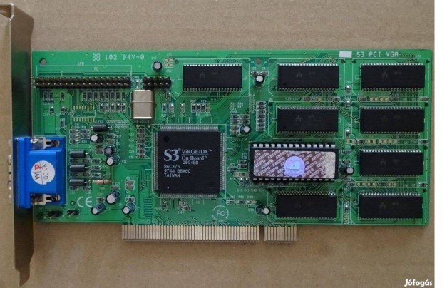 S3 Virge/DX 4MB PCI videokrtya (Aristo)