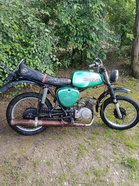 S50B1 Simson 1977,fix áron csak a héten Motor motorkerékpár