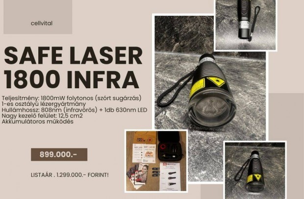 SAFE LASER 1800 Infra - Professzionlis felhasznlknak