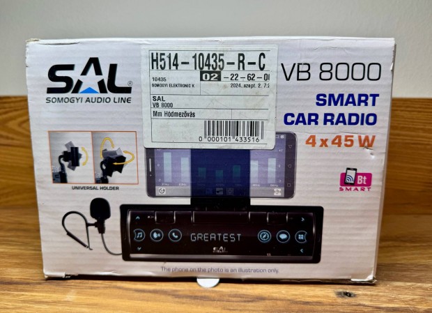 SAL VB8000 Bluetooth autrdi