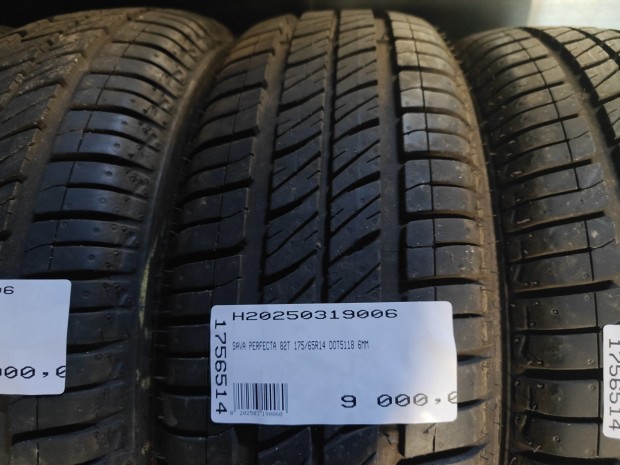 SAVA PERFECTA 82T 175/65R14 DOT5118 6MM HASZNÁLT NYÁRIGUMI T 82 |