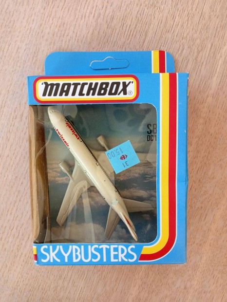 SB-13 DC-10 Swissair Matchbox Sky Busters