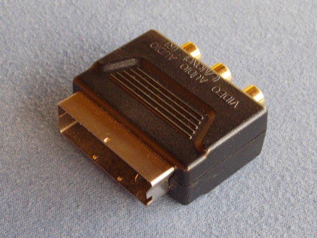 SCART - RCA vide talakt, adapter