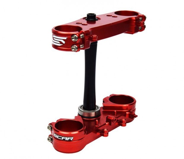 SCAR Hrompontos Tvtart 22mm - Piros Honda CRF450R