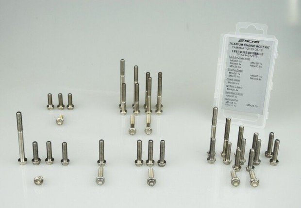 SCAR Motorcsavar Készlet Titánium 48 Csavar - Honda CRF250R