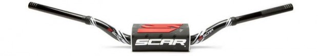 SCAR O 28.6mm Mini 65/85 Alacsony Kormány - Grafikus Szín Fekete