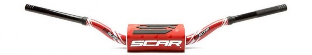 SCAR O 28.6mm Mini 65/85 Alacsony Kormány - Grafikus Szín Piros