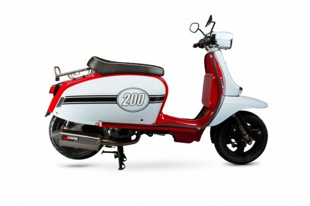 SCORPION Serket Parallel Teljes Kipufogórendszer - Scomadi TL 200