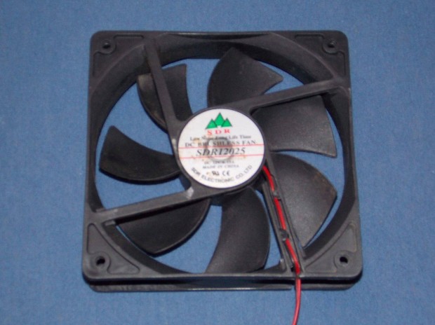 SDR12025 PC, szmtgp cooler, hz ventiltor, 120 mm-es, 12V