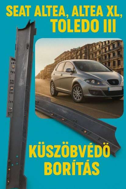 SEAT Altea 5PI 2.0, Altea XL,Toledo III bal küszöbborítás 5P0853851E