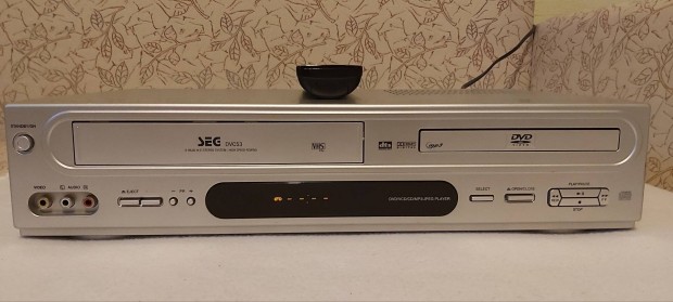 SEG DVC 53 dvd vhs vide combo recorder 