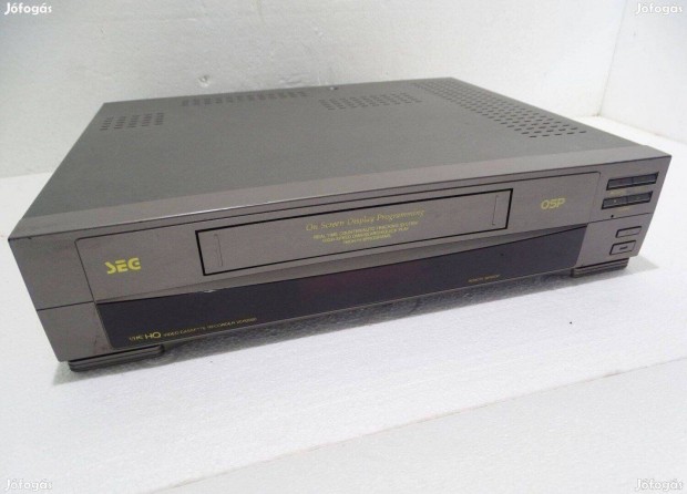 SEG video Casette Reocrder VCR 2000 VHS kazetta lejtsz videfelvev