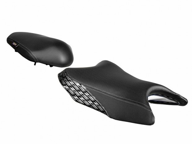 SHAD Fűthető Komfortülés Fekete/Szürke Varrásokkal - Kawasaki Z800