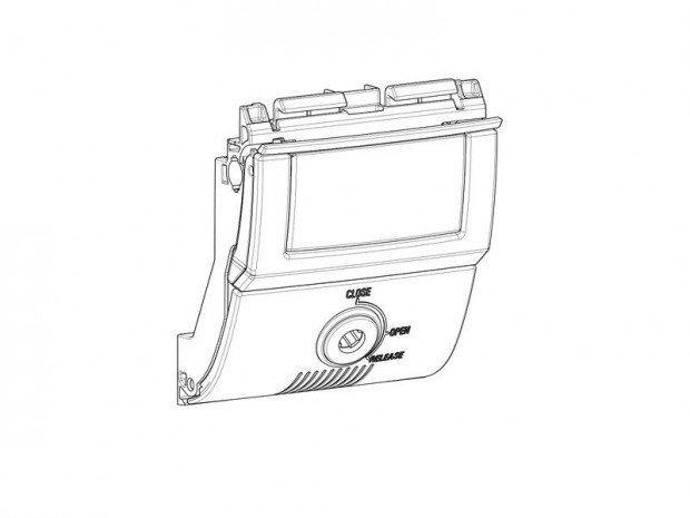 SHAD SH58X/SH59X ptzr rendszer piros kulccsal