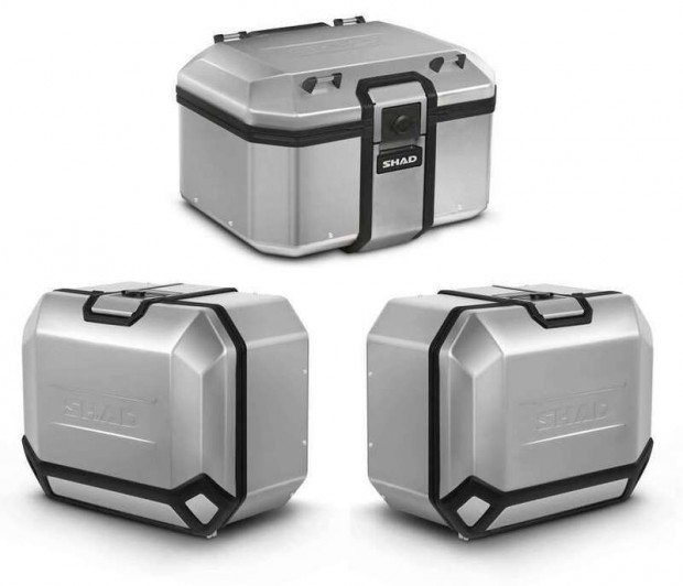 SHAD Terra teljes csomag 142L - Topcase 48L + Oldaldobozok 47L