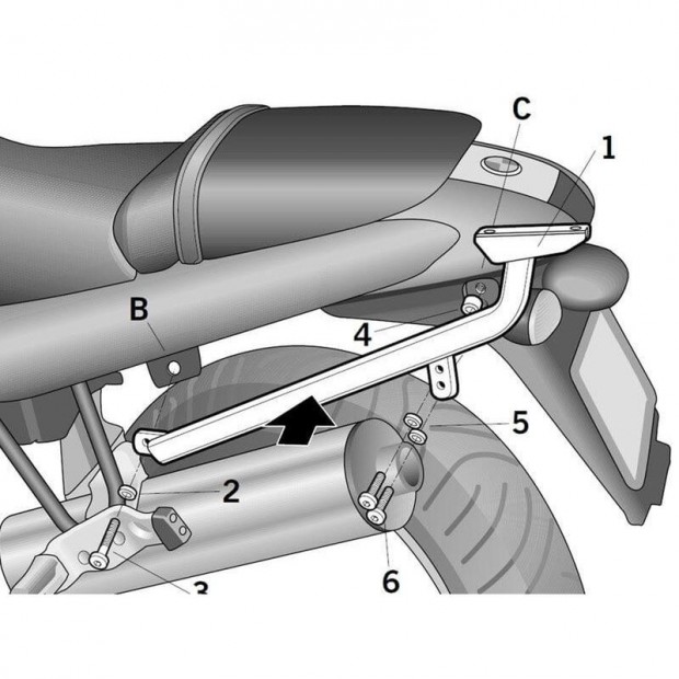 SHAD Top Master Felszerelő Készlet - BMW