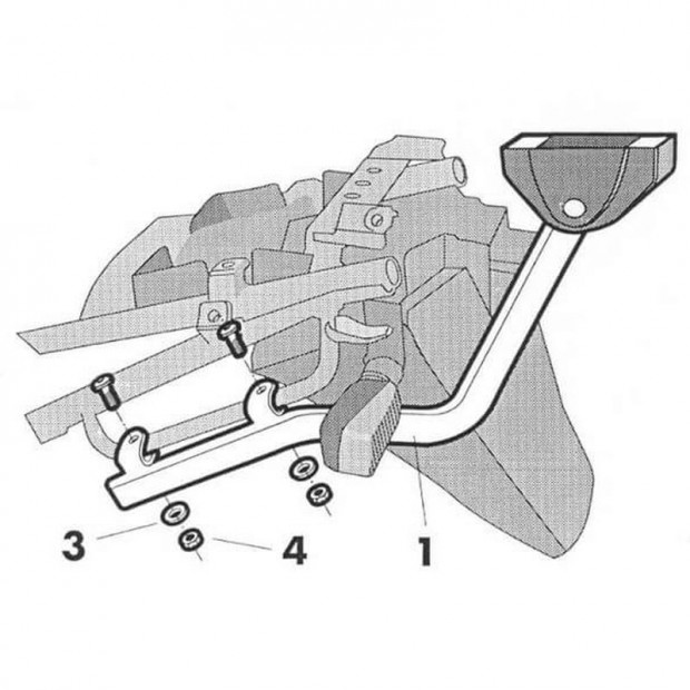 SHAD Top Master rögzítőkészlet - Suzuki