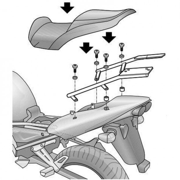 SHAD Top Master rögzítőkészlet - Yamaha