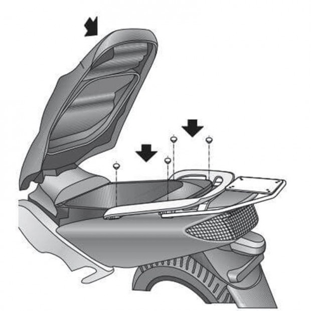 SHAD Top Master rögzítőkészlet - Yamaha