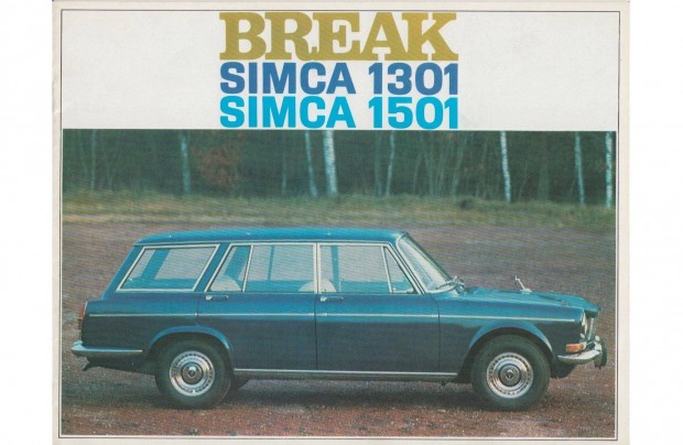 SIMCA 1301, 1501 Break prospektus