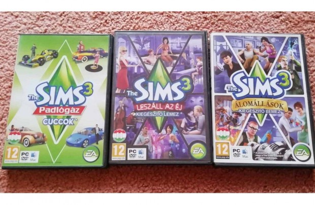 SIMS 3 kiegszt 3 db